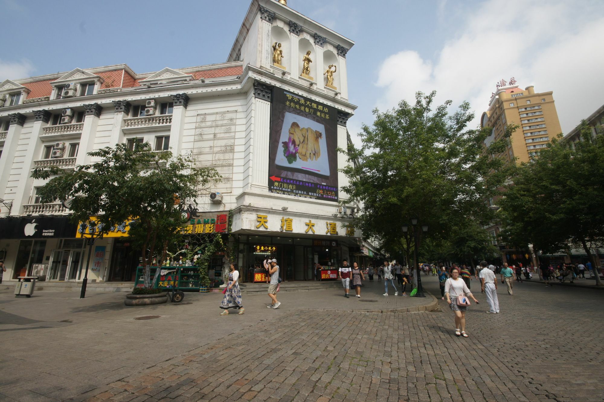 Tianzhi Hotel Harbin Exterior photo